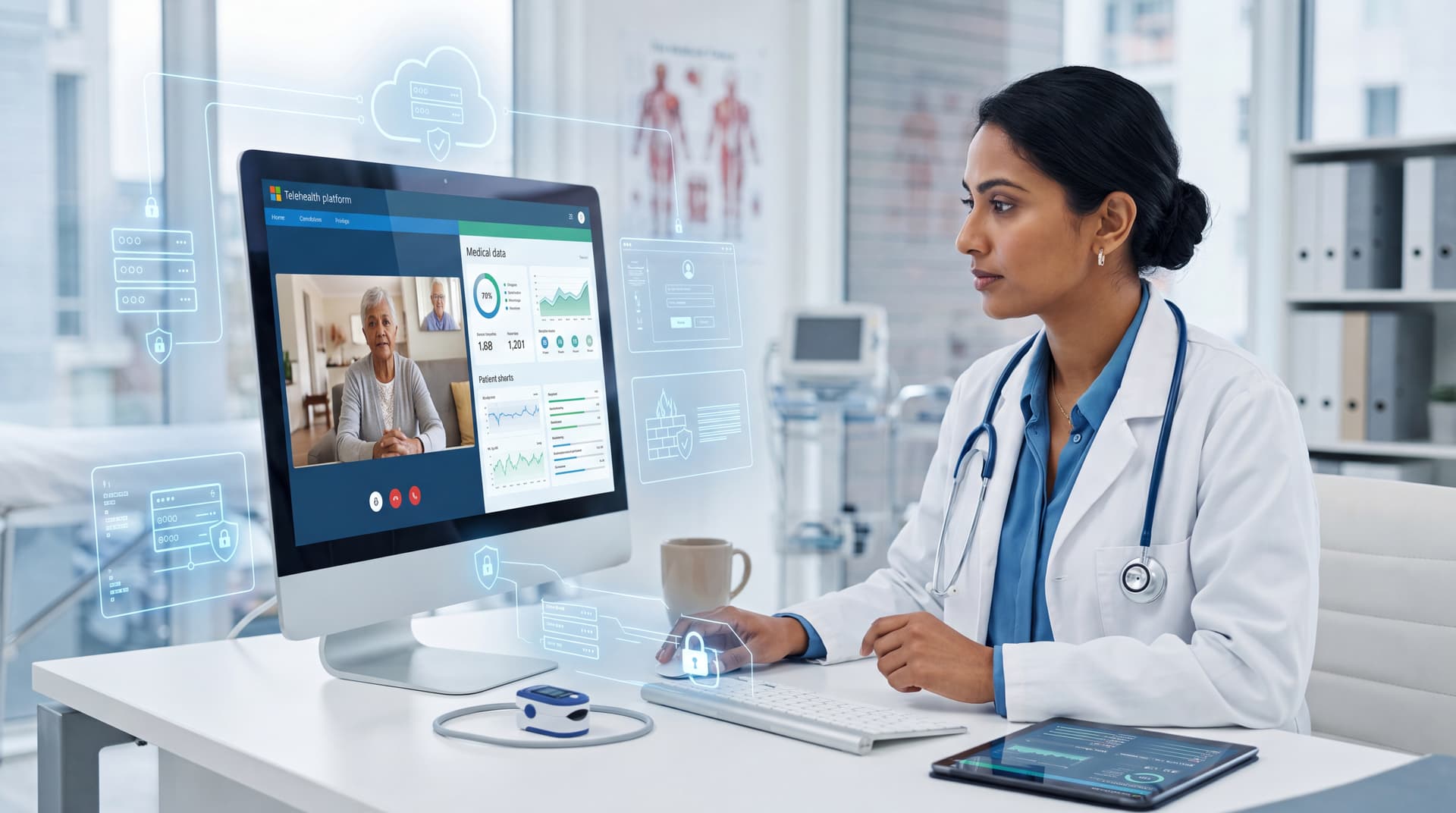 Securing Connected Healthcare: Telehealth, IoMT, and Zero Trust