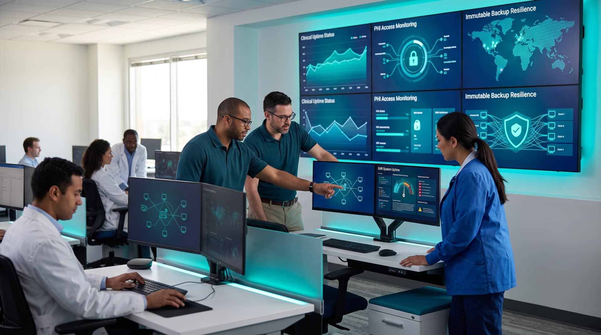 Operationalizing PHI Protection and EHR High Availability in Medical Practice Management